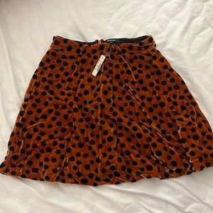 Cute Madewell velvet skirt